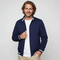 Vincent Varsity Jacket in Royal Blue