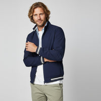 Vincent Varsity Jacket in Royal Blue