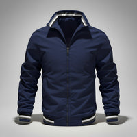 Vincent Varsity Jacket in Royal Blue