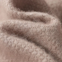 Vincenzo Bello Mink Cashmere Sweater in Cream