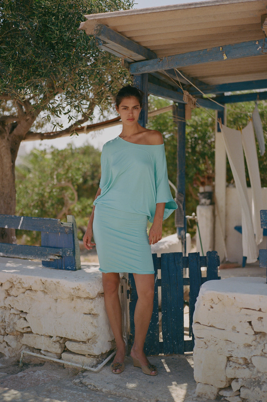 Vinnie Dress | Aqua