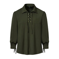Viola Casual Blouse with Puff Sleeve