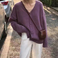 Viola Knit Cardigan with Button Front