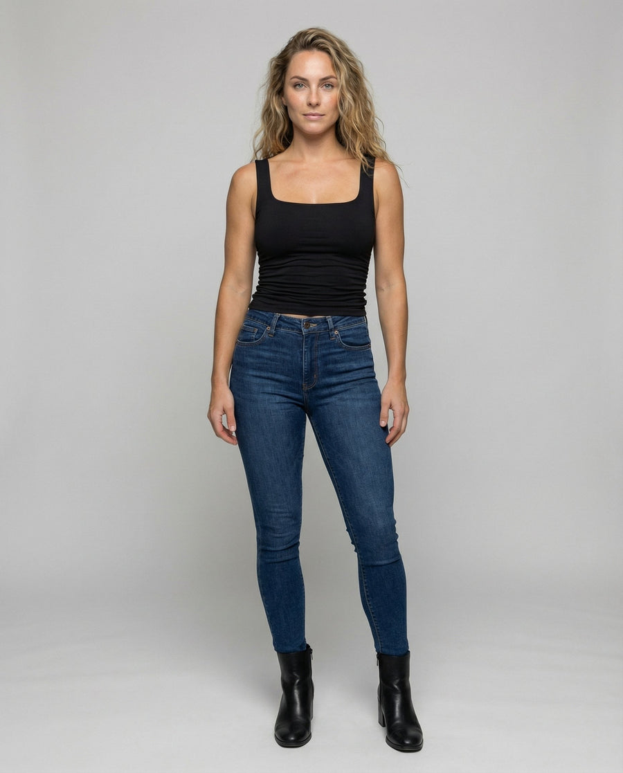 Viola Top in Black