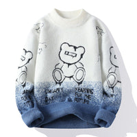 Violet Casual Sweater in Blue
