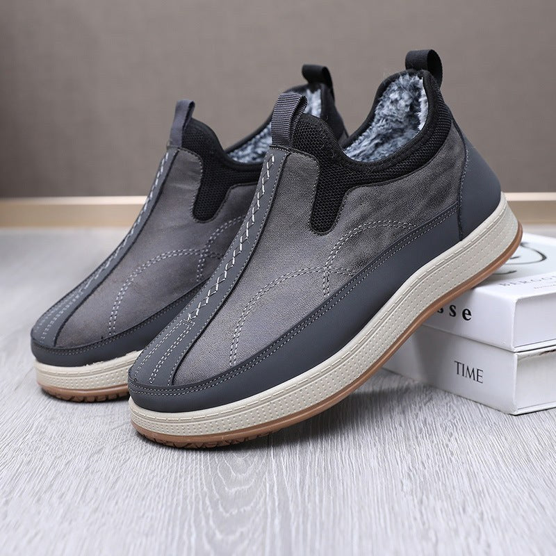 Violet Comfortable Slippers in Grey