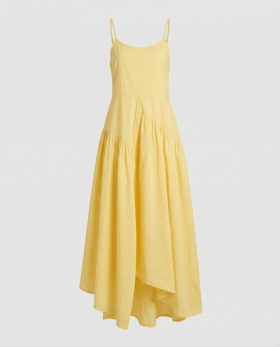 Violet Dress in Yellow
