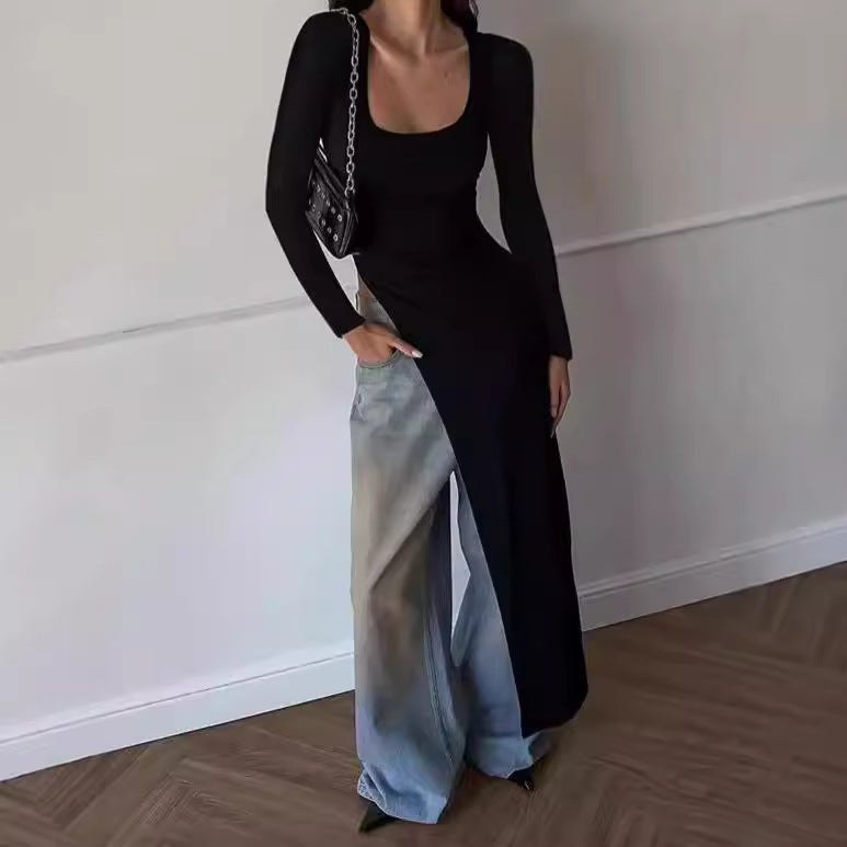 Violet Elegant Dress