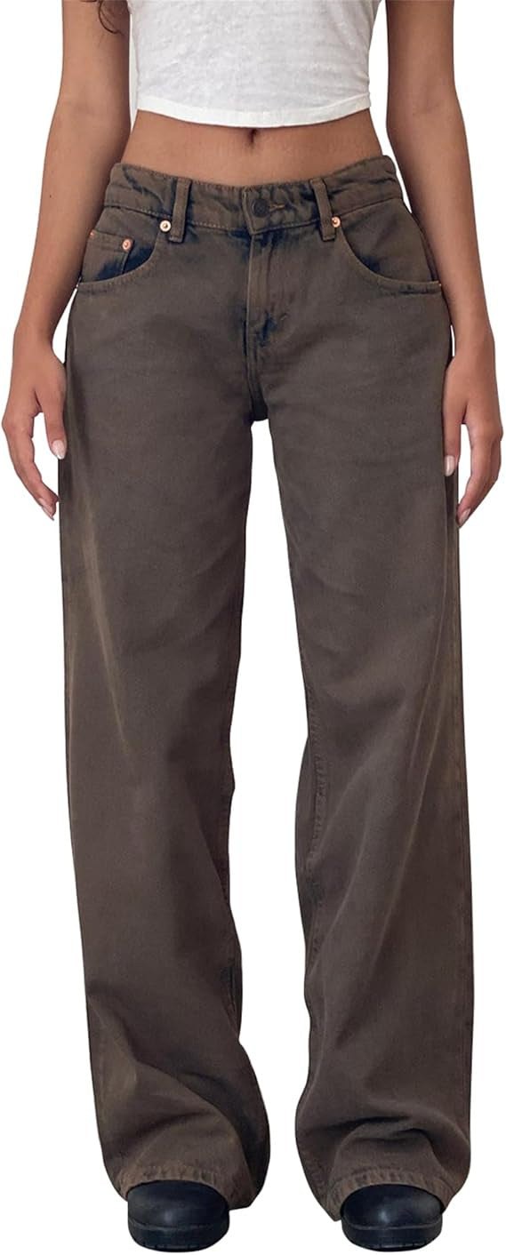 Violet Jeans in Brown