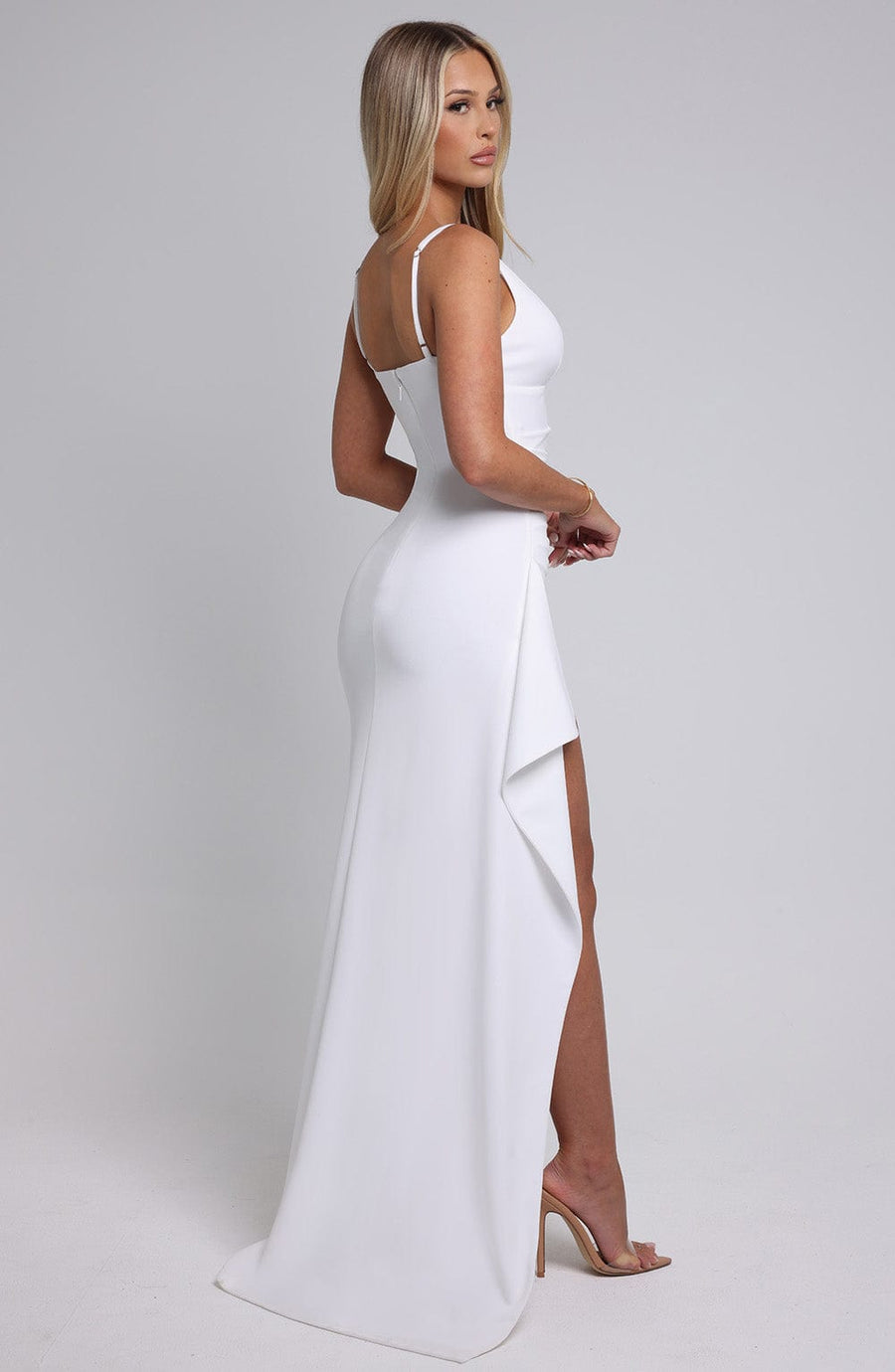 Laila Maxi Dress – Ivory