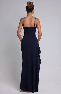 Laila Maxi Dress – Navy