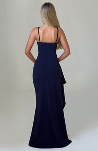 Laila Maxi Dress – Navy