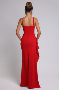 Laila Maxi Dress – Red