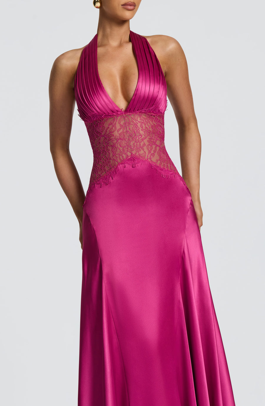 Melody Maxi Dress – Fuchsia