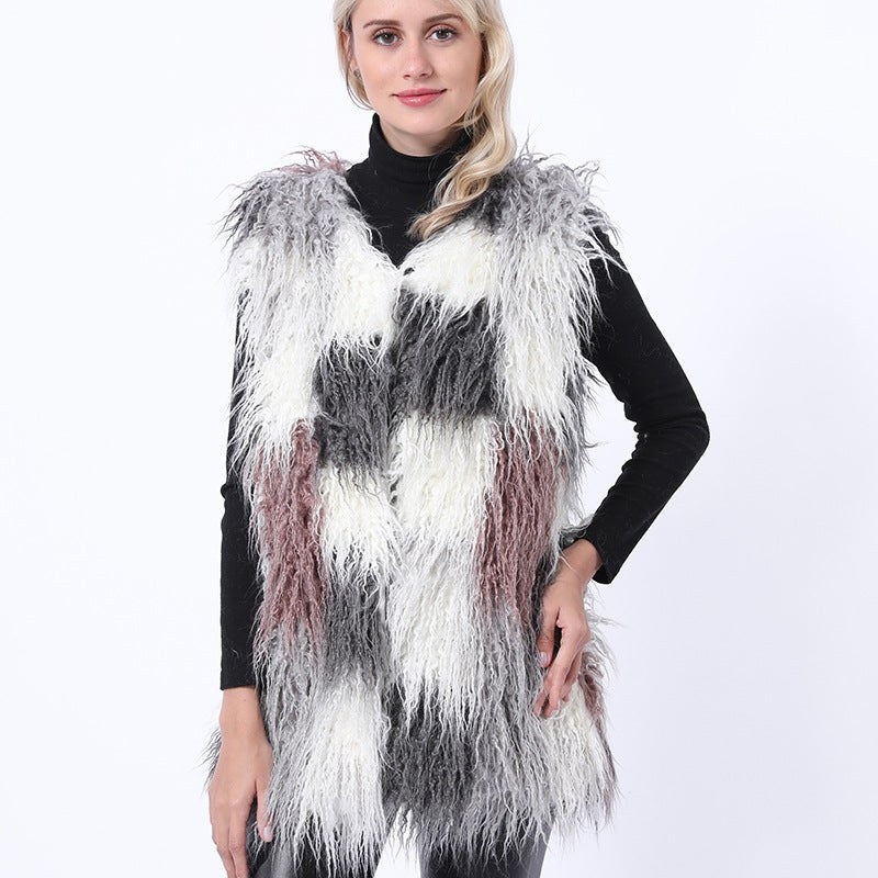 Vita Vest in Bildfarbe
