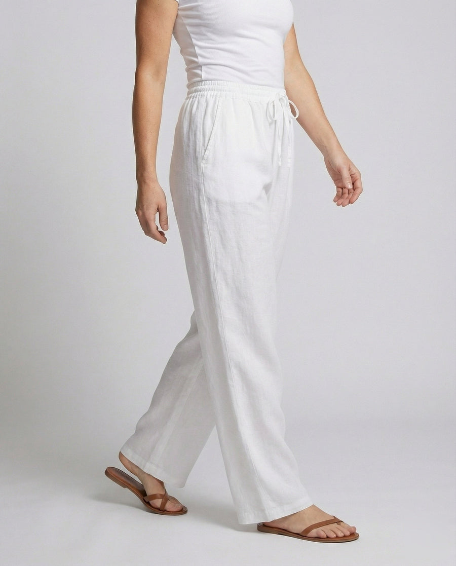 Viveca Relaxed Linen Trousers