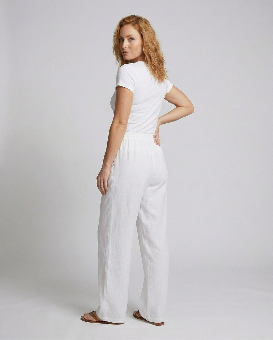 Viveca Relaxed Linen Trousers
