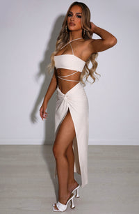 Courtney Maxi Skirt - Beige
