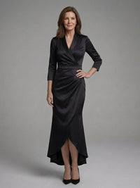 Vordaine Women's Wrap Midi Dress