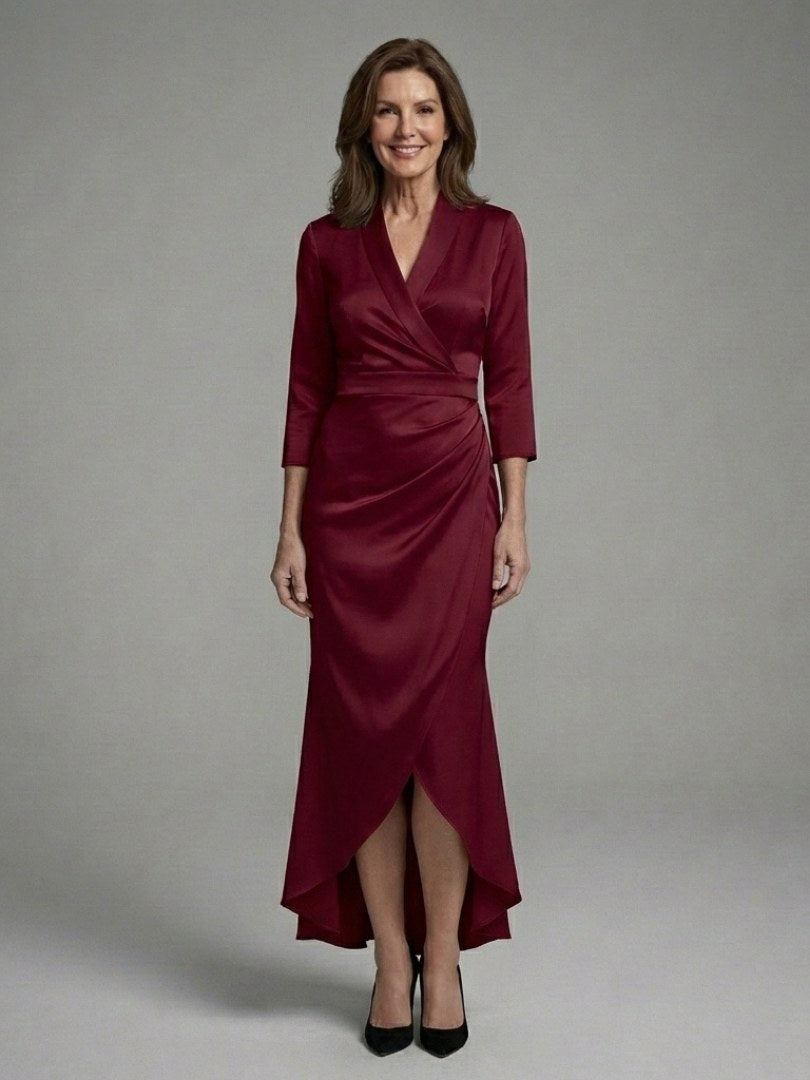 Vordaine Women's Wrap Midi Dress