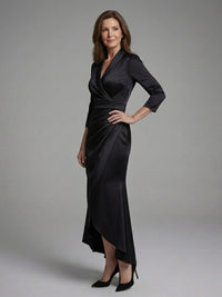 Vordaine Women's Wrap Midi Dress