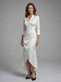 Vordaine Women's Wrap Midi Dress