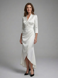 Vordaine Women's Wrap Midi Dress