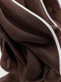Vorrinda Women's Linen Two Piece Set Wide Leg in Brown