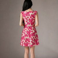 Vosswyn Women's Floral Mini Dress in Floral