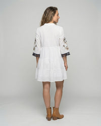 Wanda Dress with Embroidery