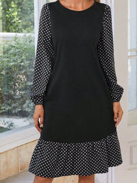 Wanda Elegant Dress with Ruffles