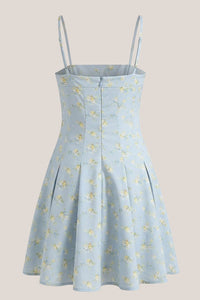 Margot Floral Cotton Mini Dress