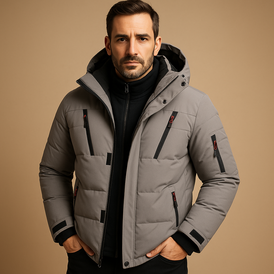 Chris | Men's Hooded Heavy-Duty Winter Jackets
