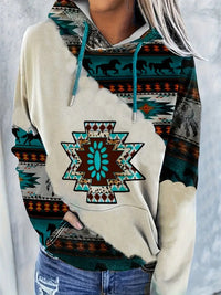 Wessel Casual Sweater with Hood in White
