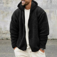 Wessel Jacket with Hood in Black