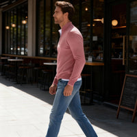 Wessel Knit Sweater in Pink