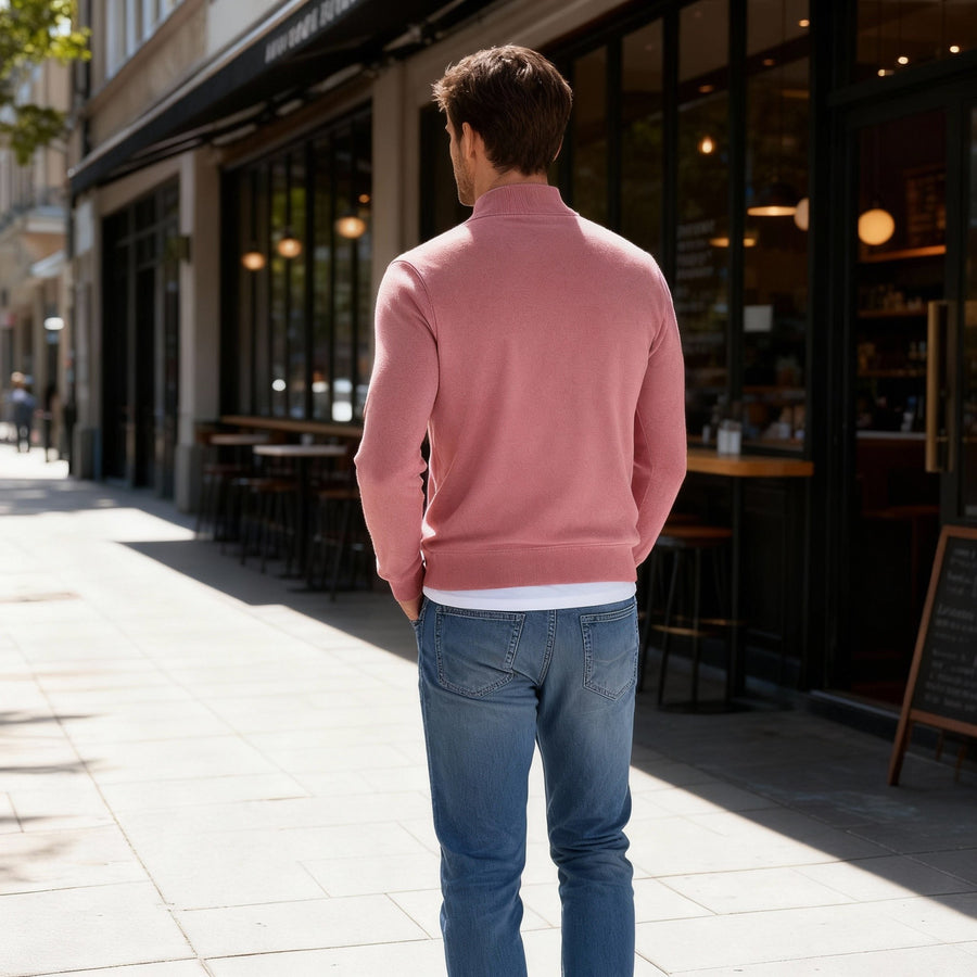 Wessel Knit Sweater in Pink