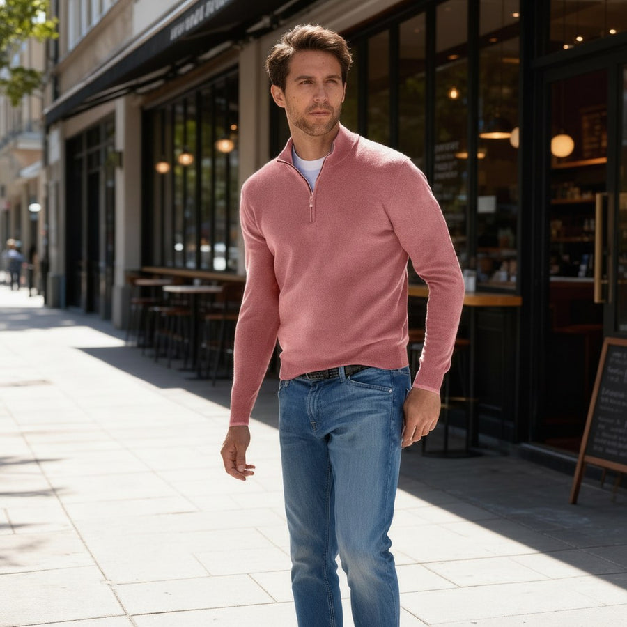 Wessel Knit Sweater in Pink
