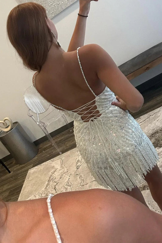 Arabella Sequin Mini Dress