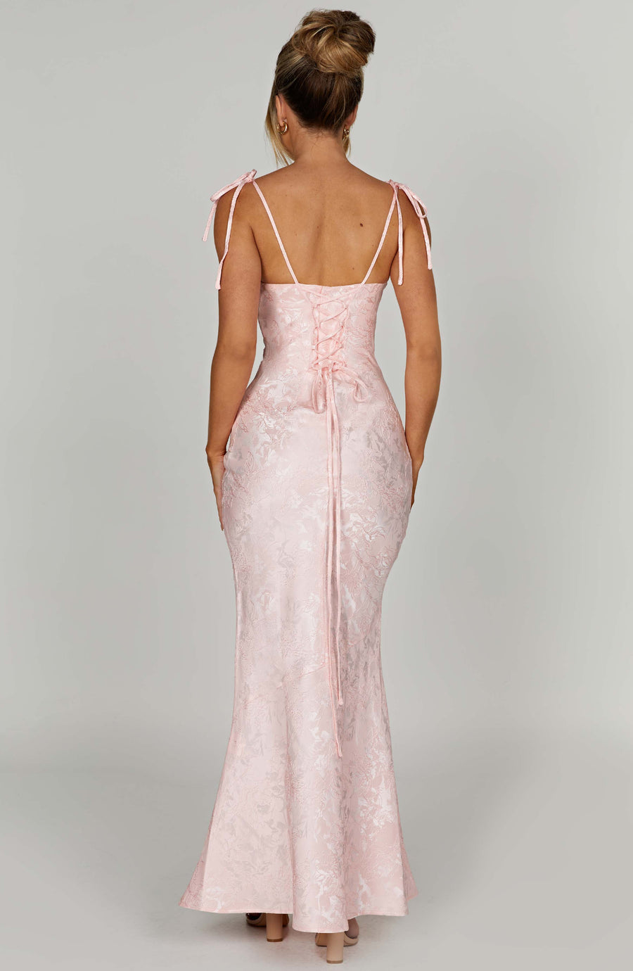 Isolde Maxi Dress – Blush