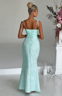 Isolde Maxi Dress – Mint