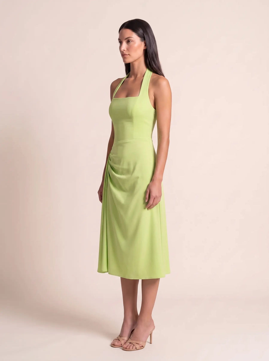 Whitney Lime Green zijaanzicht