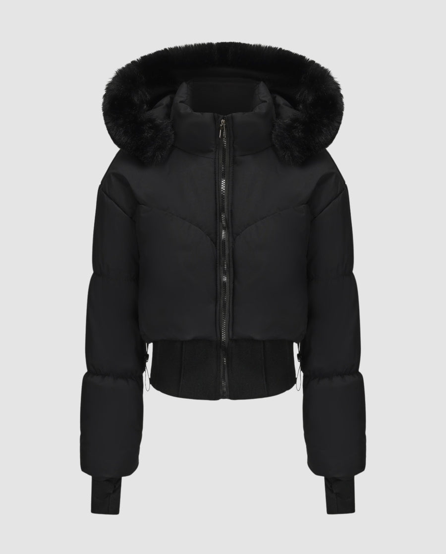 Willa Warm Jacket in Black