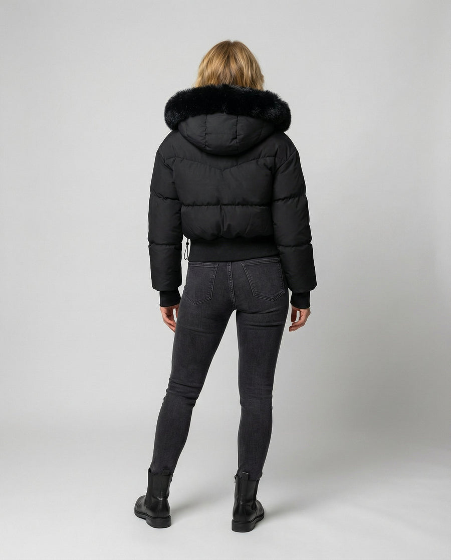 Willa Warm Jacket in Black