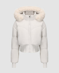 Willa Warm Jacket in White