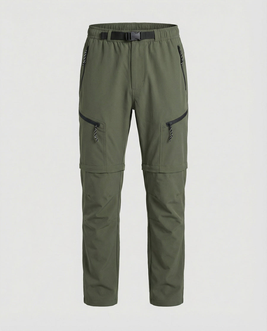 Willem Comfortable Trousers in Olive Green