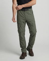 Willem Comfortable Trousers in Olive Green