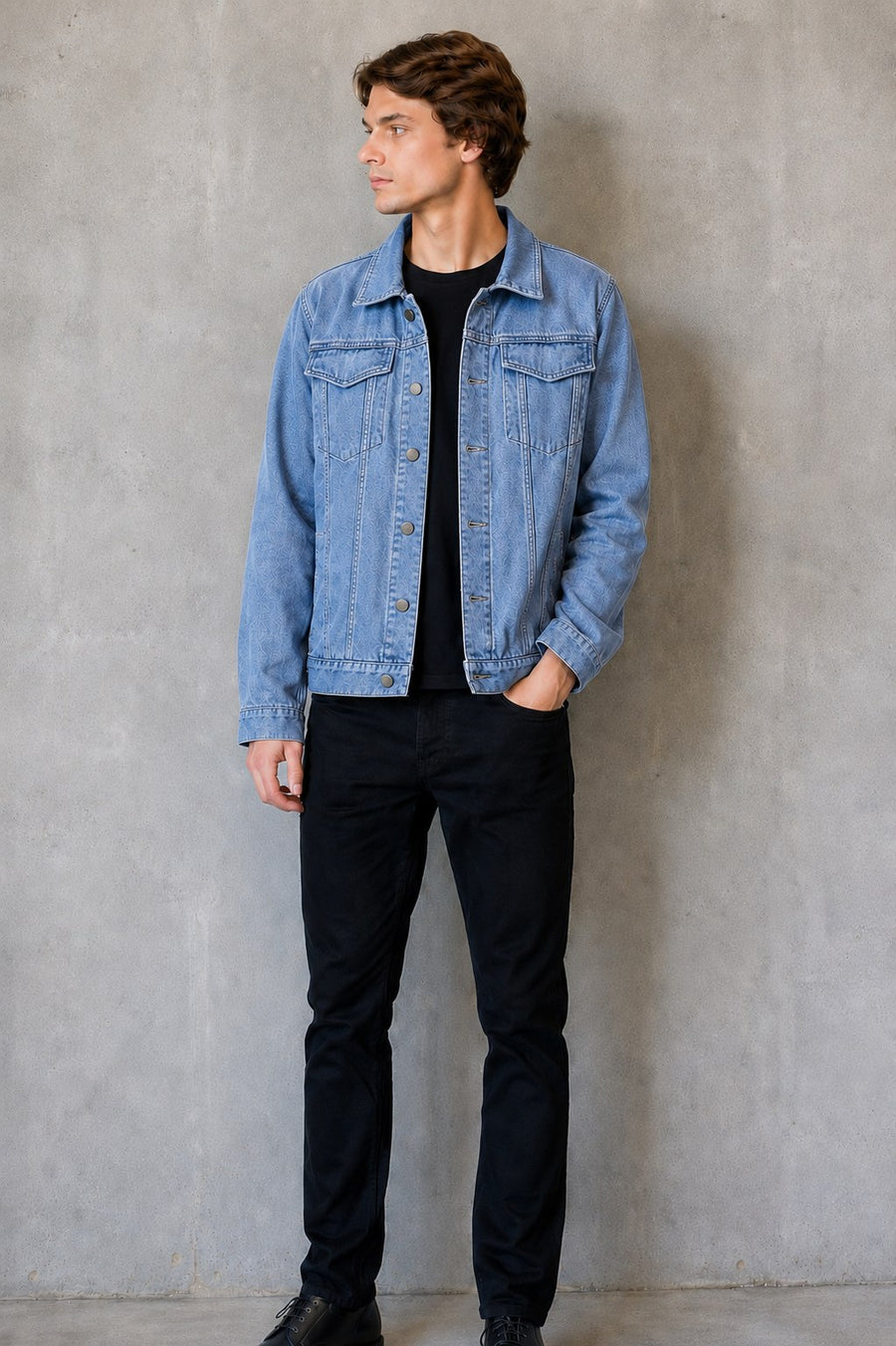 Willem Denim Jacket in Blue