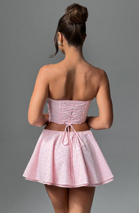Vicky Mini Skirt - Blush