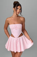 Vicky Mini Skirt - Blush